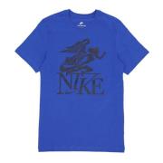 Nike Grafisk Tee Sportswear Club Game Royal Blue, Herr