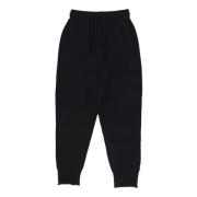 Nike Boucle High-Waisted Oversized Svarta Byxor Black, Herr