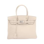 Hermès Vintage Pre-owned Laeder handvskor White, Dam