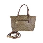 Coach Pre-owned Pre-owned Plast handvskor Brown, Dam