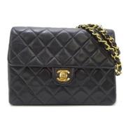 Chanel Vintage Pre-owned Laeder chanel-vskor Black, Dam