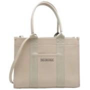 Balenciaga Vintage Pre-owned Canvas balenciaga-vskor Beige, Dam