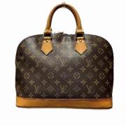 Louis Vuitton Vintage Pre-owned Canvas handvskor Brown, Dam