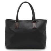 Bottega Veneta Vintage Pre-owned Laeder axelremsvskor Black, Dam