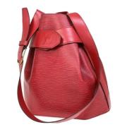 Louis Vuitton Vintage Pre-owned Laeder louis-vuitton-vskor Red, Dam