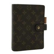 Louis Vuitton Vintage Pre-owned Canvas nyckelhllare Brown, Dam