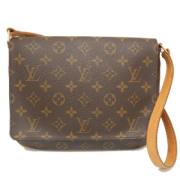 Louis Vuitton Vintage Pre-owned Canvas louis-vuitton-vskor Brown, Dam