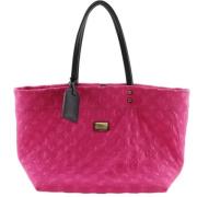 Louis Vuitton Vintage Pre-owned Canvas louis-vuitton-vskor Pink, Dam