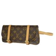 Louis Vuitton Vintage Pre-owned Canvas louis-vuitton-vskor Brown, Dam