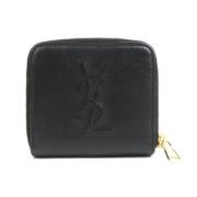 Yves Saint Laurent Vintage Pre-owned Laeder plnbcker Black, Dam