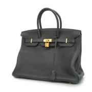 Hermès Vintage Pre-owned Laeder handvskor Gray, Dam