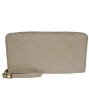 Louis Vuitton Vintage Pre-owned Laeder plnbcker Beige, Dam