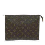 Louis Vuitton Vintage Pre-owned Canvas louis-vuitton-vskor Brown, Dam