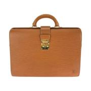 Louis Vuitton Vintage Pre-owned Laeder portfljer Brown, Herr