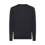 RRD Blå Crew Neck Sweater Blue, Herr