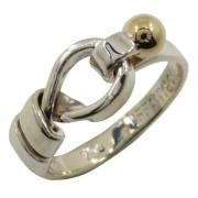 Tiffany & Co. Pre-owned Pre-owned Silver ringar Gray, Dam