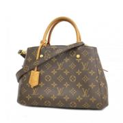 Louis Vuitton Vintage Pre-owned Tyg handvskor Brown, Dam