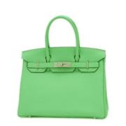 Hermès Vintage Pre-owned Laeder handvskor Green, Dam