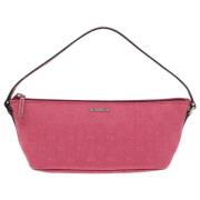 Gucci Vintage Pre-owned Canvas gucci-vskor Pink, Dam