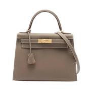 Hermès Vintage Pre-owned Laeder handvskor Brown, Dam