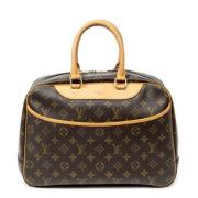 Louis Vuitton Vintage Pre-owned Canvas handvskor Brown, Dam