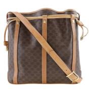 Celine Vintage Pre-owned Canvas celine-vskor Brown, Dam