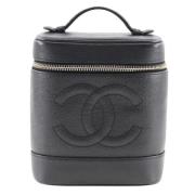 Chanel Vintage Pre-owned Laeder chanel-vskor Black, Dam