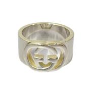 Gucci Vintage Pre-owned Silver ringar Gray, Dam