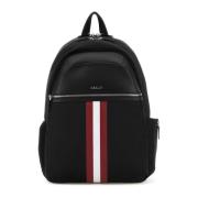 Bally Canvas Ryggsäck Black, Herr