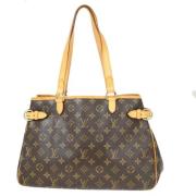 Louis Vuitton Vintage Pre-owned Canvas louis-vuitton-vskor Brown, Dam