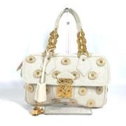 Louis Vuitton Vintage Pre-owned Canvas louis-vuitton-vskor Beige, Dam