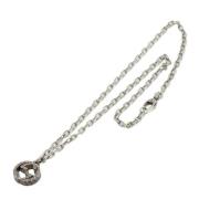 Gucci Vintage Pre-owned Silver halsband Gray, Dam