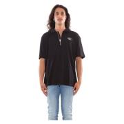 Diesel Oval D Polo Shirt Black, Herr