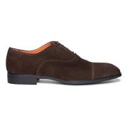 Santoni Herr mocka Oxford sko Brown, Herr