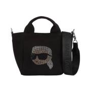 Karl Lagerfeld Handbags Black, Dam