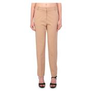 Pinko Stiliga Cigaretbyxor Beige, Dam