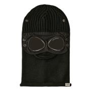 C.p. Company Ull Goggle Balaclava med Goggles Black, Herr