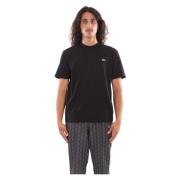 Lacoste Klassisk Croc Tee i 031 Black, Herr