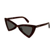 Saint Laurent Jerry Svart Läder Axelväska Brown, Unisex