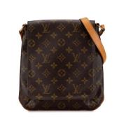 Louis Vuitton Vintage Pre-owned Canvas louis-vuitton-vskor Brown, Dam