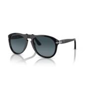 Persol Tidlös Stil Solglasögon Kollektion Black, Unisex