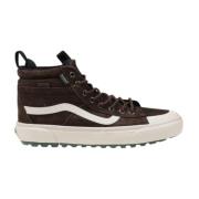 Vans Hög Topp Läder Sneakers Höst/Vinter Kollektion Brown, Herr