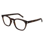 Saint Laurent Optisk Svart Solglasögon SL 28 Brown, Unisex