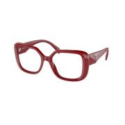 Prada Stilren Svart Läder Axelväska Red, Unisex