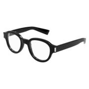 Saint Laurent Klassisk Svart Läder Axelväska Black, Unisex