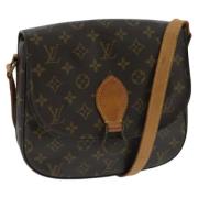 Louis Vuitton Vintage Pre-owned Canvas louis-vuitton-vskor Brown, Dam