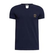 Versace Lingerie T-shirt med V-ringning Blue, Herr