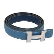 Hermès Vintage Pre-owned Laeder armband Blue, Dam