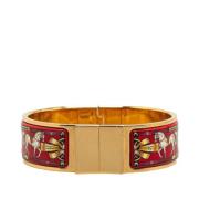 Hermès Vintage Pre-owned Tyg armband Yellow, Dam