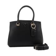 Guess Noelle Girlfriend Satc Handväska Black, Dam